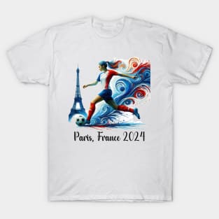 USA Womens Soccer Shirt, Soccer Jersey, Paris Olympics, Olympic Games 2024, Olympic Sports, Paris Games, 2024 Olympic Shirt, Olympic Soccer T-Shirt